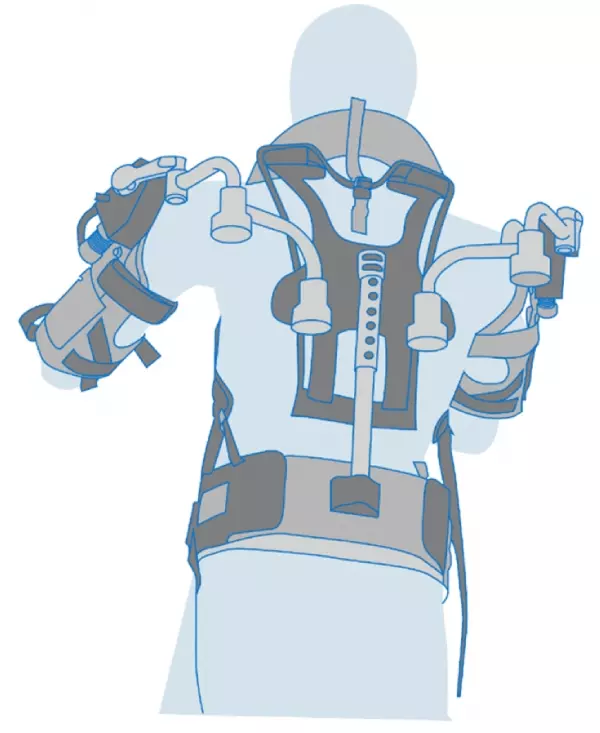 Exosquelette eksovest eksobionics