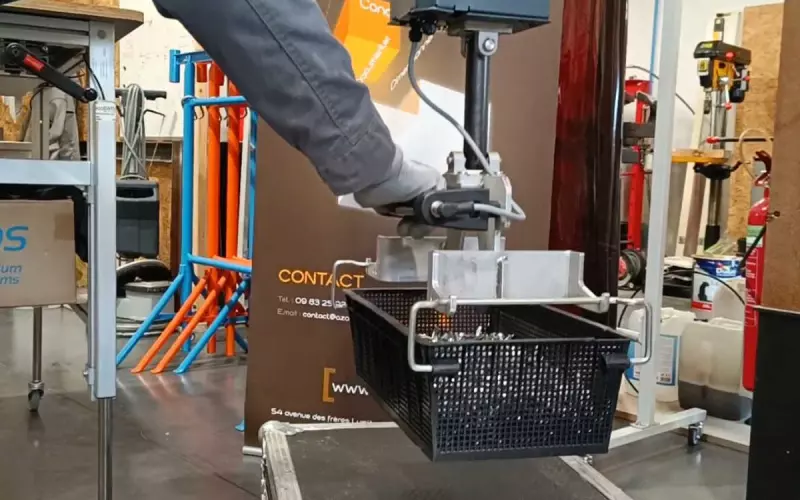 exocanne manutention panier